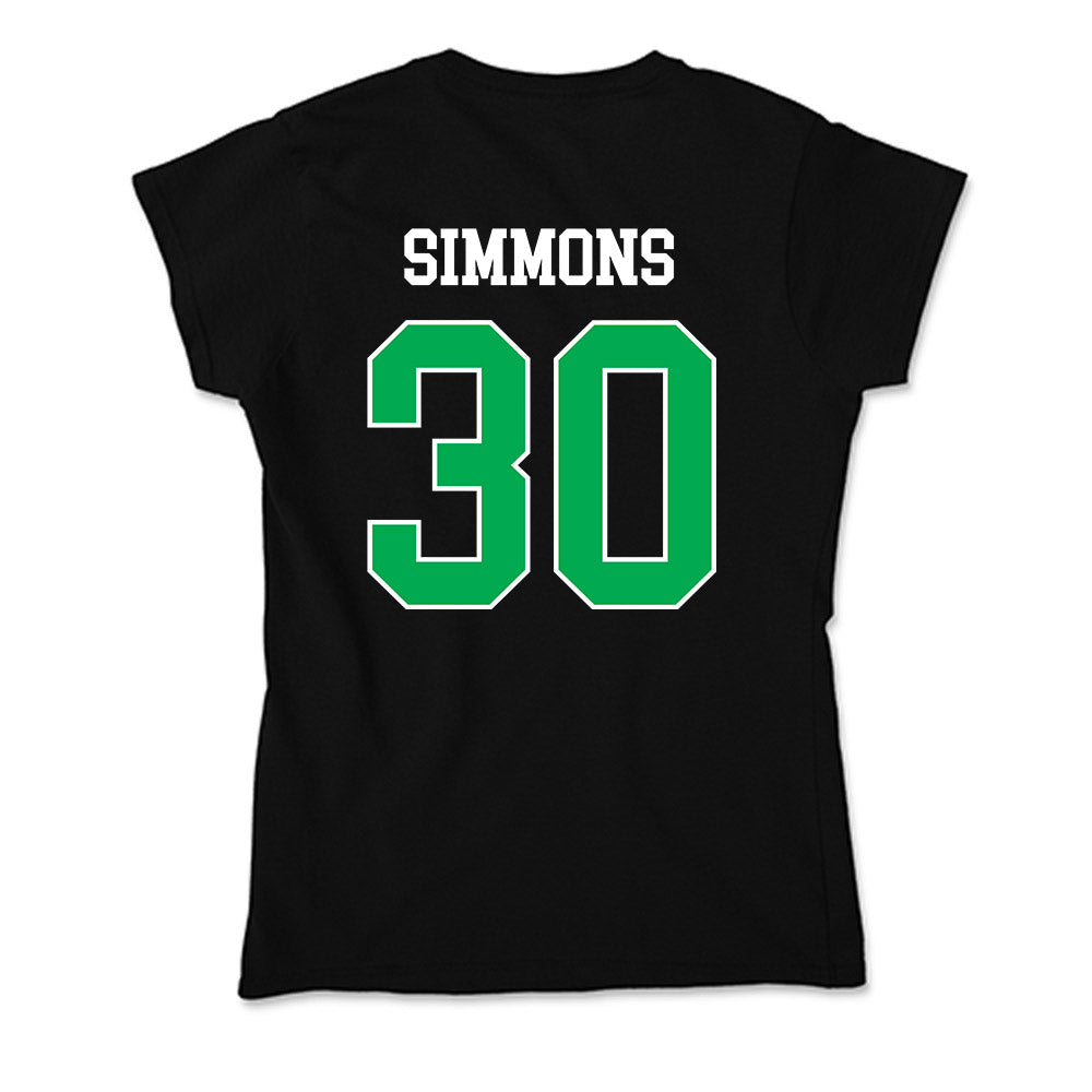 Marshall - NCAA Football : Jaasai Simmons - Soft Style Women’s T-Shirt-1