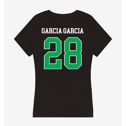 Marshall - NCAA Women's Soccer : marta garcia garcia - Women's V-Neck T-Shirt-1