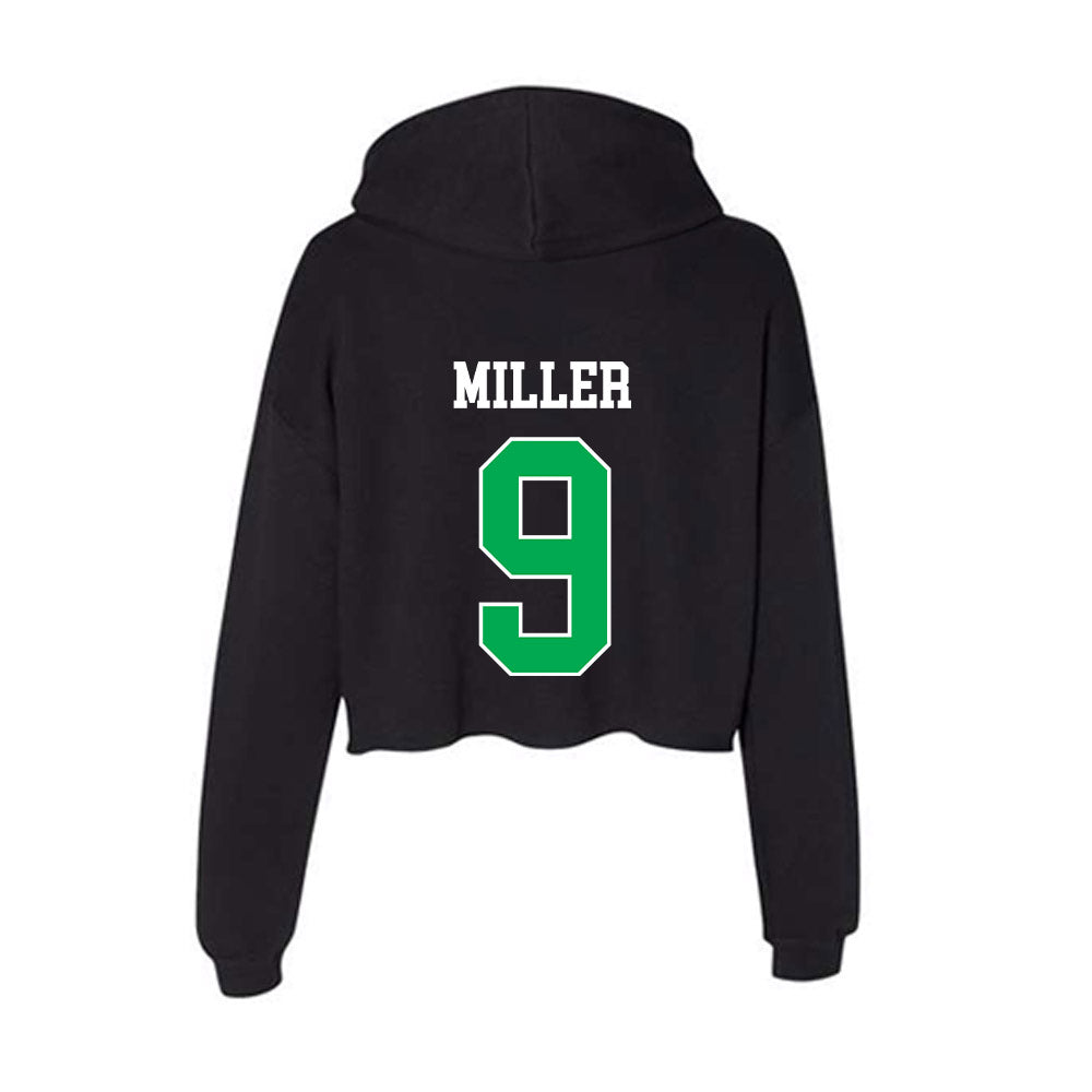 Marshall - NCAA Softball : Rylan Miller - Women's Crop Fleece Hoodie-1