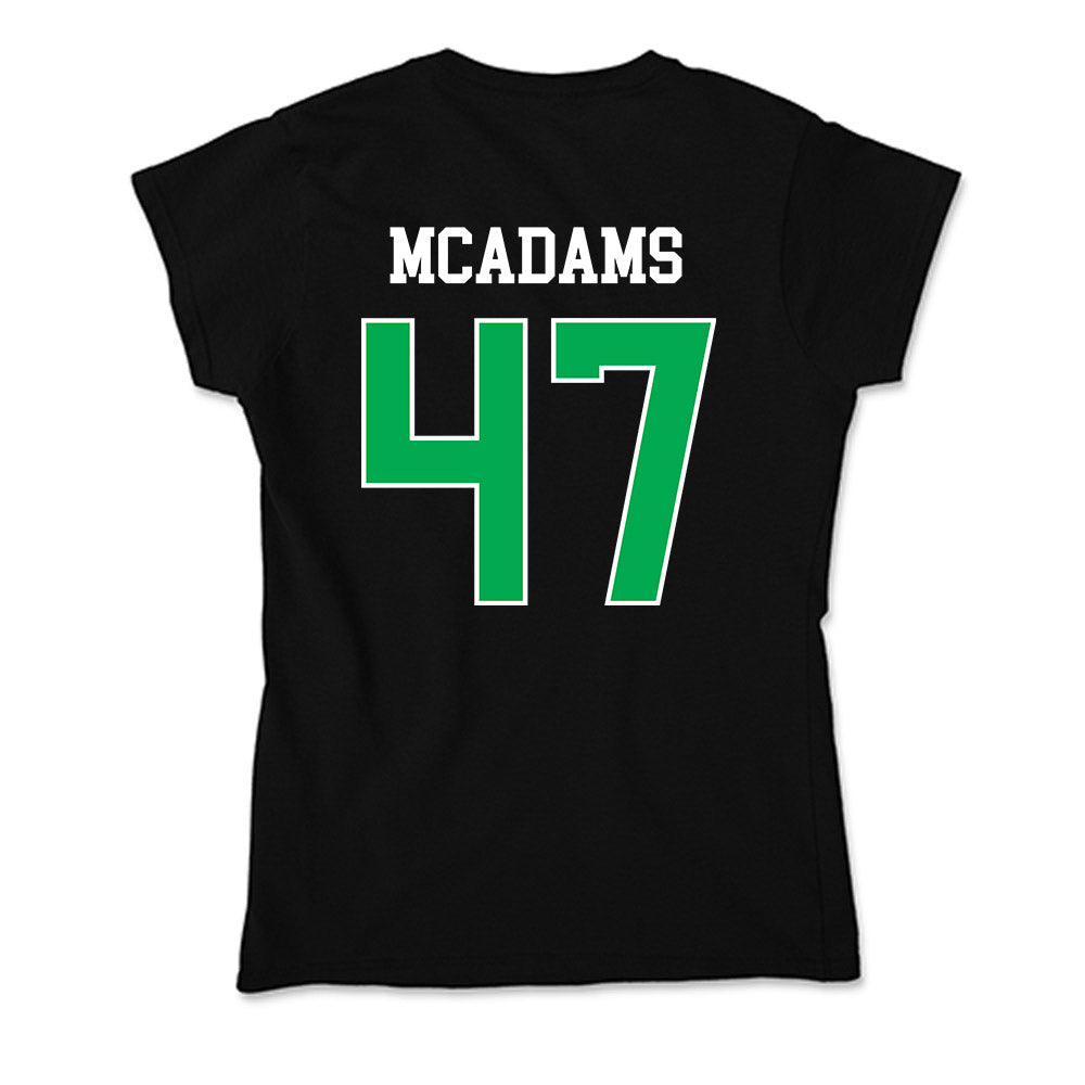 Marshall - NCAA Football : EahJay McAdams - Soft Style Women’s T-Shirt-1