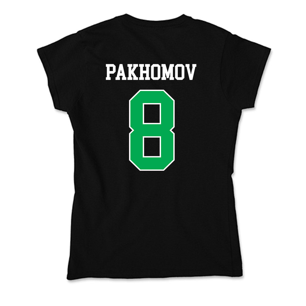 Marshall - NCAA Men's Soccer : Nikita Pakhomov - Soft Style Women’s T-Shirt-1