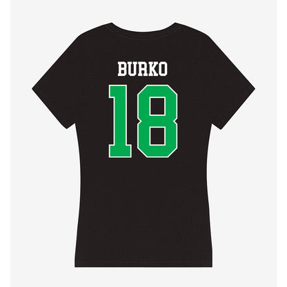 Marshall - NCAA Softball : Sydni Burko - Women's V-Neck T-Shirt-1