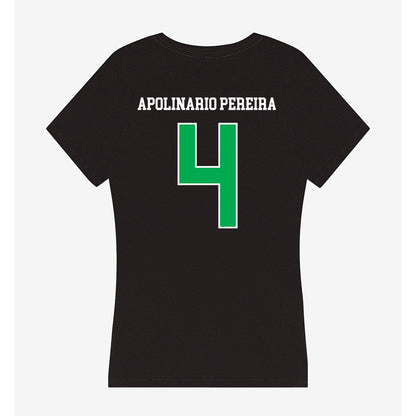 Marshall - NCAA Men's Soccer : Thiago Apolinario Pereira - Women's V-Neck T-Shirt-1