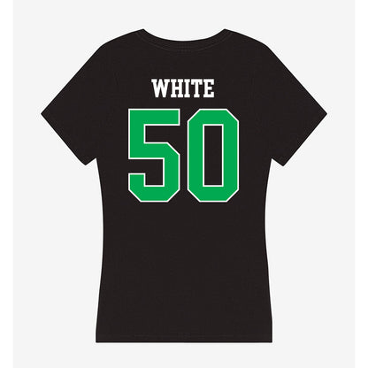 Marshall - NCAA Football : JaeVon White - Women's V-Neck T-Shirt-1