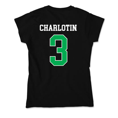 Marshall - NCAA Men's Basketball : Alex Charlotin - Soft Style Women’s T-Shirt-1