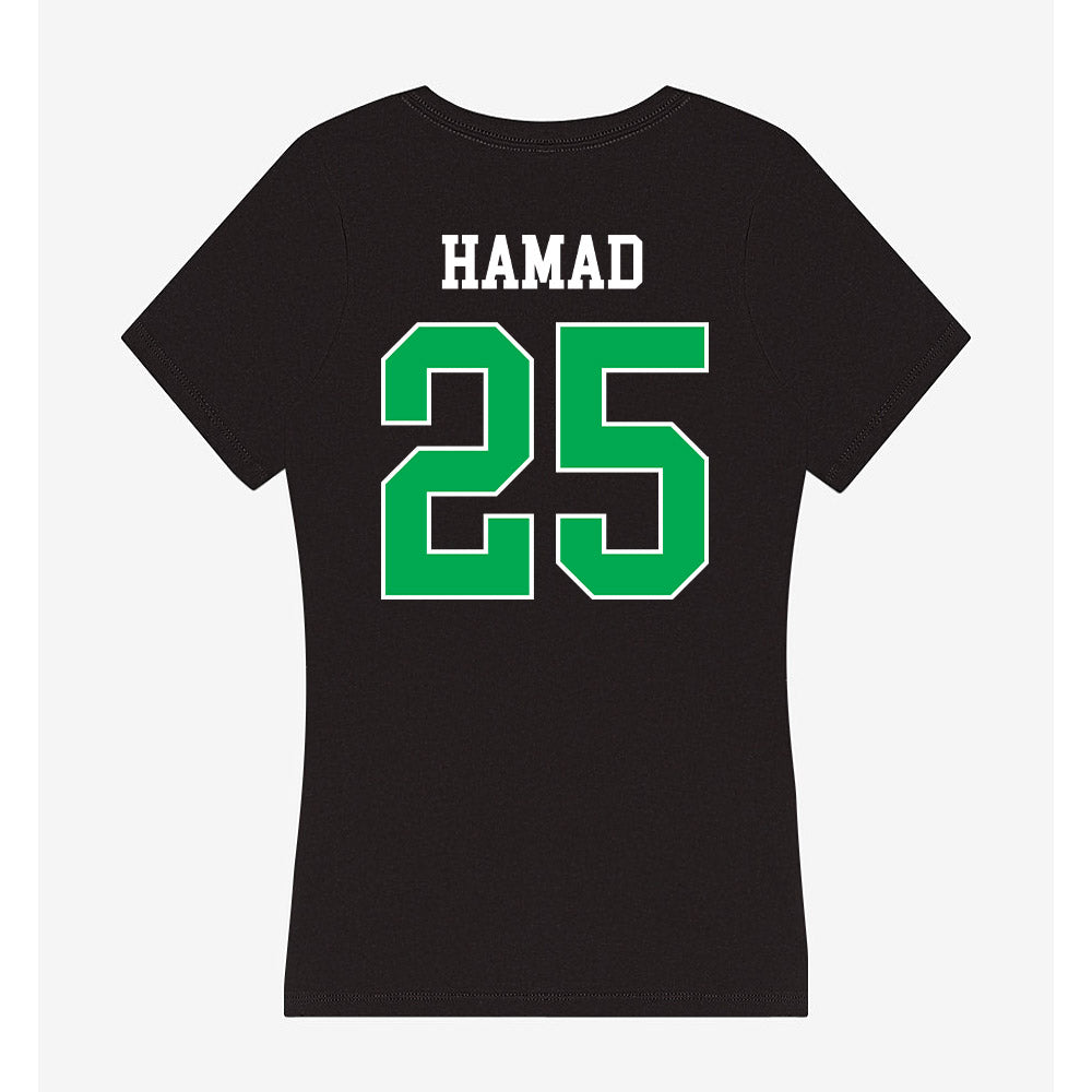 Marshall - NCAA Football : Andrew Hamad - Women's V-Neck T-Shirt-1