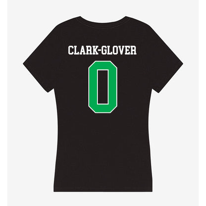 Marshall - NCAA Football : Caleb Clark-Glover - Women's V-Neck T-Shirt-1
