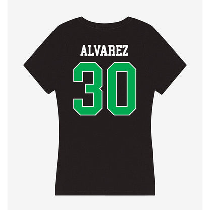 Marshall - NCAA Men's Soccer : Alvaro Alvarez - Women's V-Neck T-Shirt-1