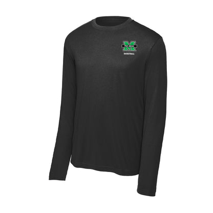 Marshall - NCAA Men's Basketball : Will Moore - Activewear Long Sleeve T-Shirt-0