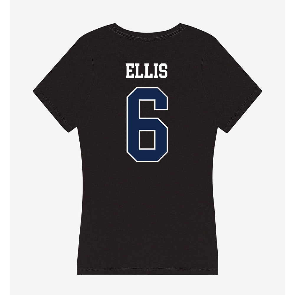 Butler - NCAA Women's Basketball : Taya Ellis - Women's V-Neck T-Shirt-1