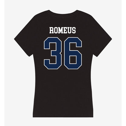 BU - NCAA Football : Elijah Romeus - Women's V-Neck T-Shirt-1