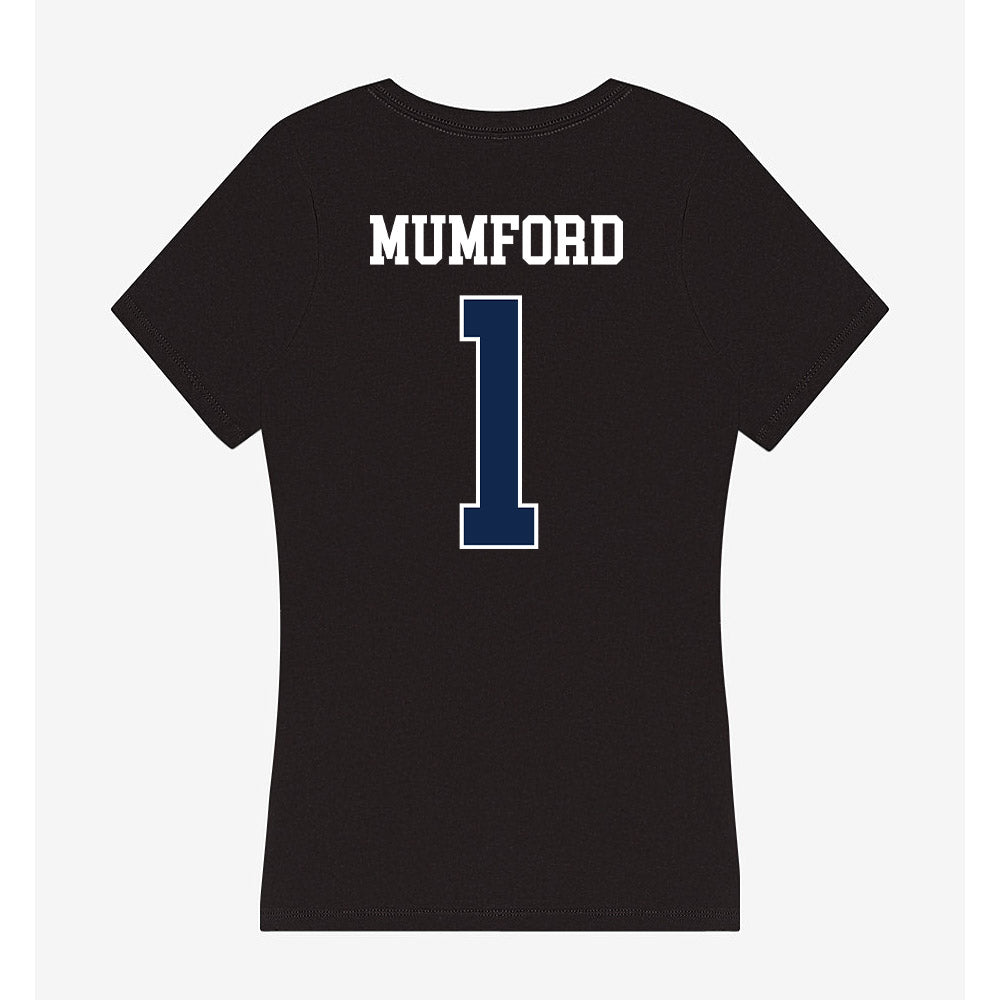 Butler - NCAA Women's Soccer : Alexi Mumford - Women's V-Neck T-Shirt-1