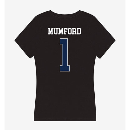 Butler - NCAA Women's Soccer : Alexi Mumford - Women's V-Neck T-Shirt-1