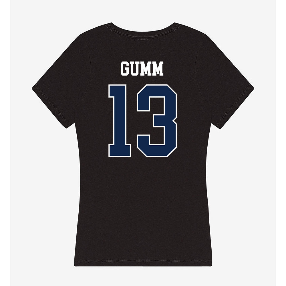 Butler - NCAA Women's Soccer : Riley Gumm - Women's V-Neck T-Shirt-1