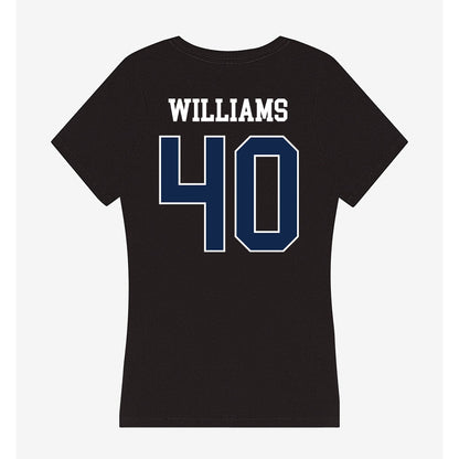 Butler - NCAA Football : Melik Williams - Women's V-Neck T-Shirt-1
