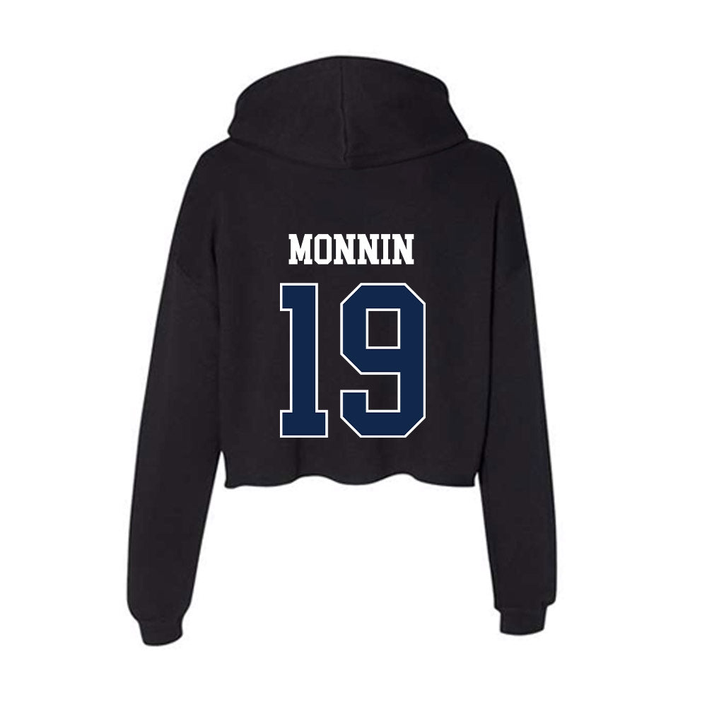 Butler - NCAA Women's Soccer : Sarah Monnin - Women's Crop Fleece Hoodie-1