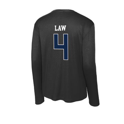 BU - NCAA Softball : Paxton Law - Activewear Long Sleeve T-Shirt-1
