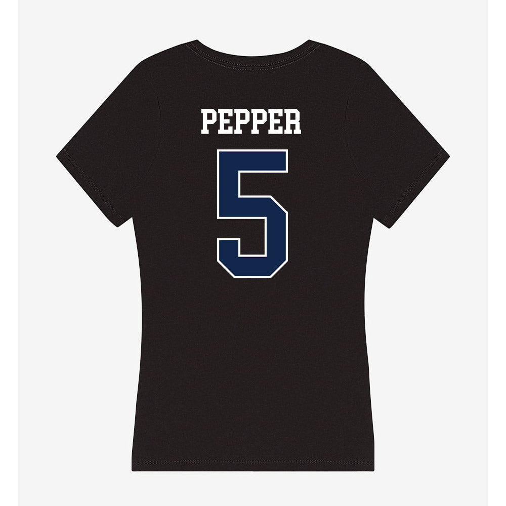 Butler - NCAA Women's Soccer : Lola Pepper - Women's V-Neck T-Shirt-1
