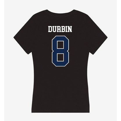 Butler - NCAA Women's Volleyball : Raegan Durbin - Women's V-Neck T-Shirt-1