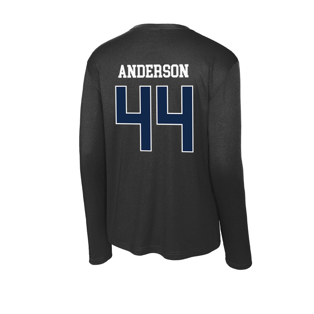 Butler - NCAA Men's Basketball : Treyson Anderson - Activewear Long Sleeve T-Shirt-1
