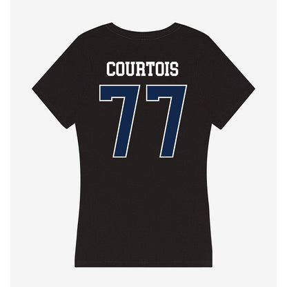 Butler - NCAA Football : Isaiah Courtois - Women's V-Neck T-Shirt-1