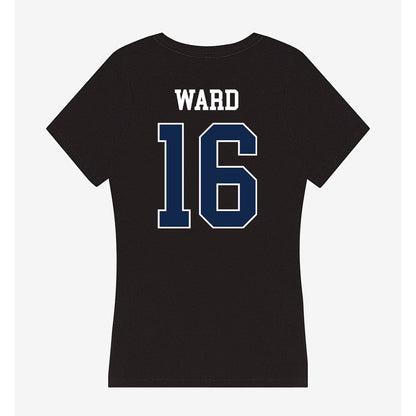 BU - NCAA Women's Volleyball : Elise Ward - Women's V-Neck T-Shirt-1