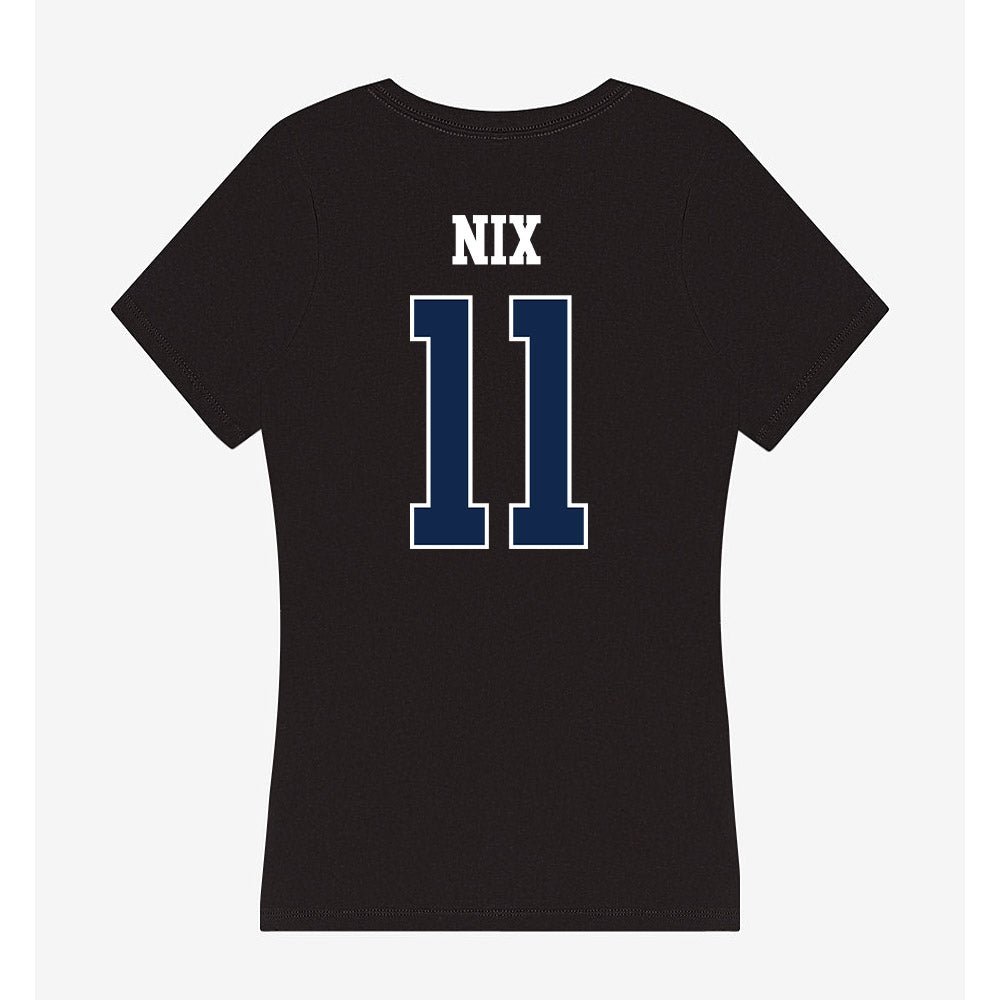Butler - NCAA Football : Michael Nix - Women's V-Neck T-Shirt-1