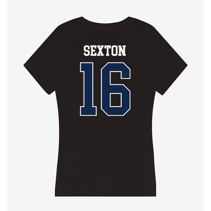 Butler - NCAA Men's Soccer : Alec Sexton - Women's V-Neck T-Shirt-1
