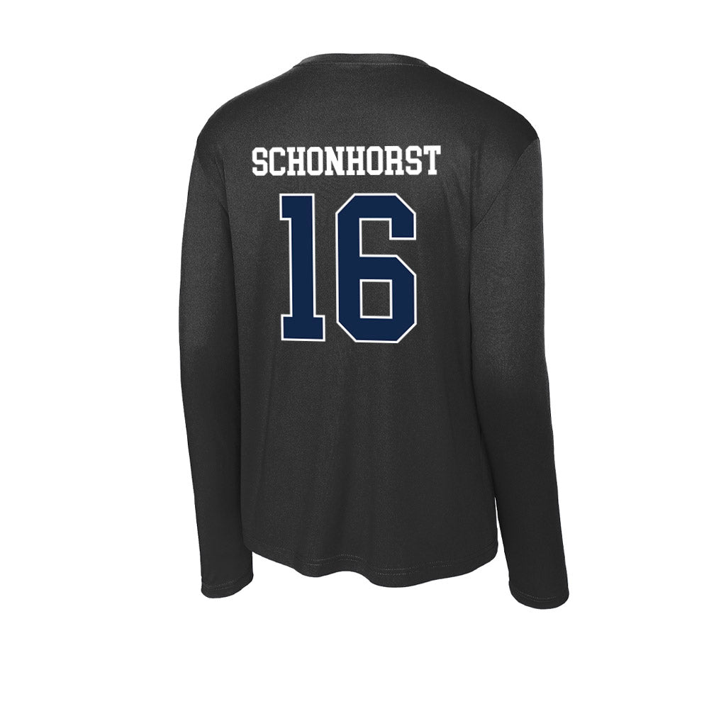 BU - NCAA Football : Blair Schonhorst - Activewear Long Sleeve T-Shirt-1