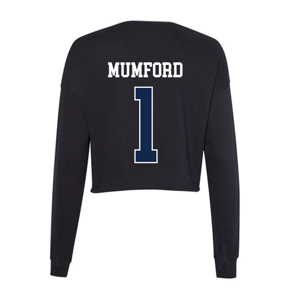 Butler - NCAA Women's Soccer : Alexi Mumford - Women's Cropped Crew Fleece-1