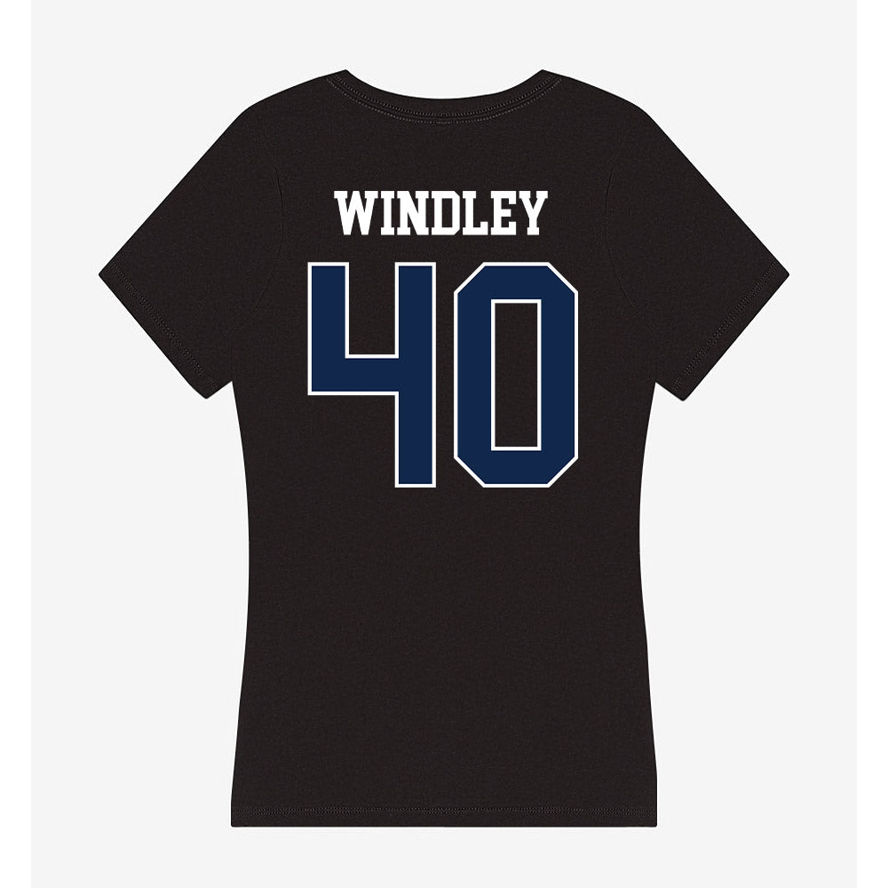 Butler - NCAA Football : Evan Windley - Women's V-Neck T-Shirt-1