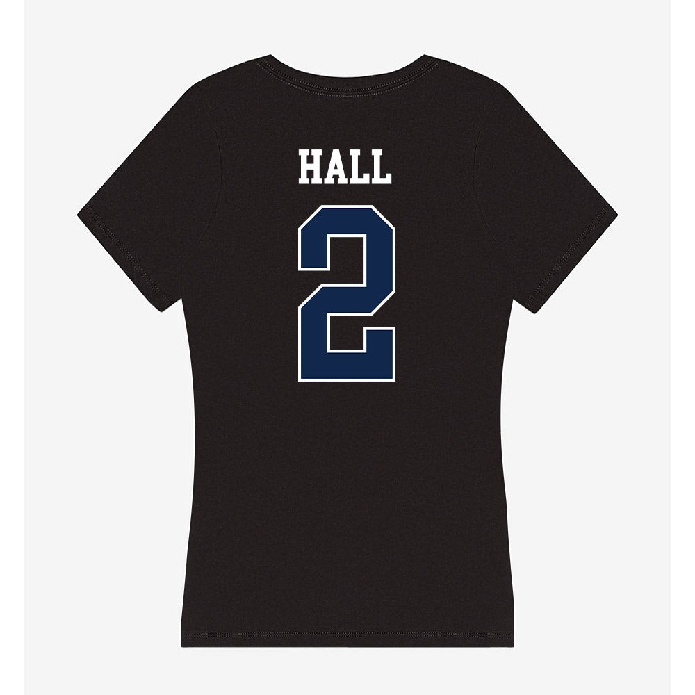 Butler - NCAA Women's Lacrosse : Chloe Hall - Women's V-Neck T-Shirt-1