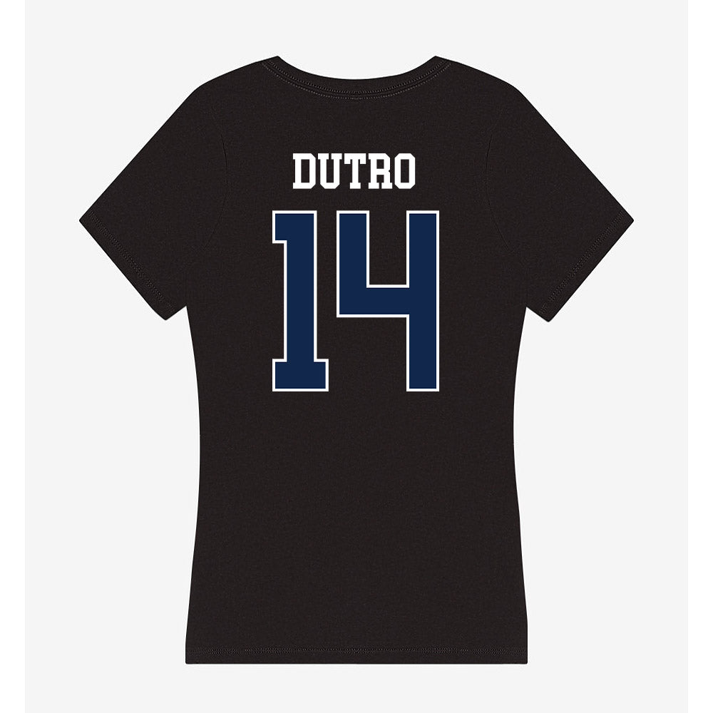 Butler - NCAA Women's Volleyball : Karen Dutro - Women's V-Neck T-Shirt-1