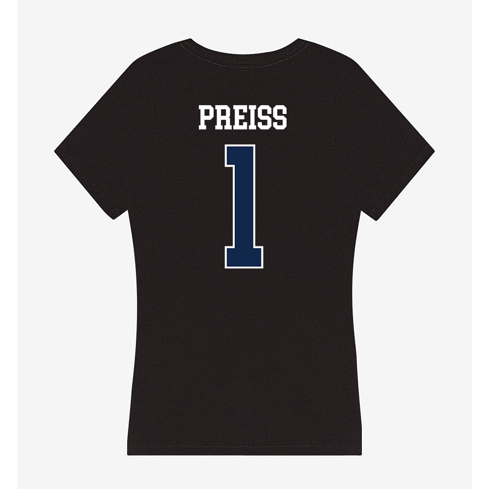 Butler - NCAA Softball : Kayla Preiss - Women's V-Neck T-Shirt-1
