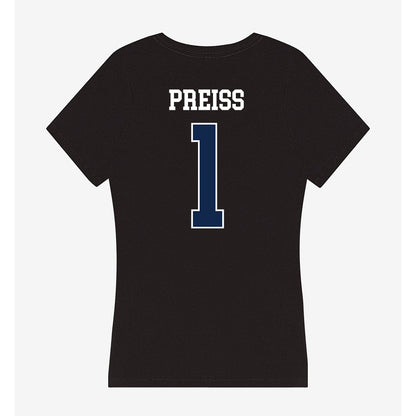Butler - NCAA Softball : Kayla Preiss - Women's V-Neck T-Shirt-1