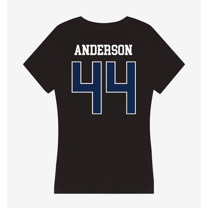 Butler - NCAA Men's Basketball : Treyson Anderson - Women's V-Neck T-Shirt-1