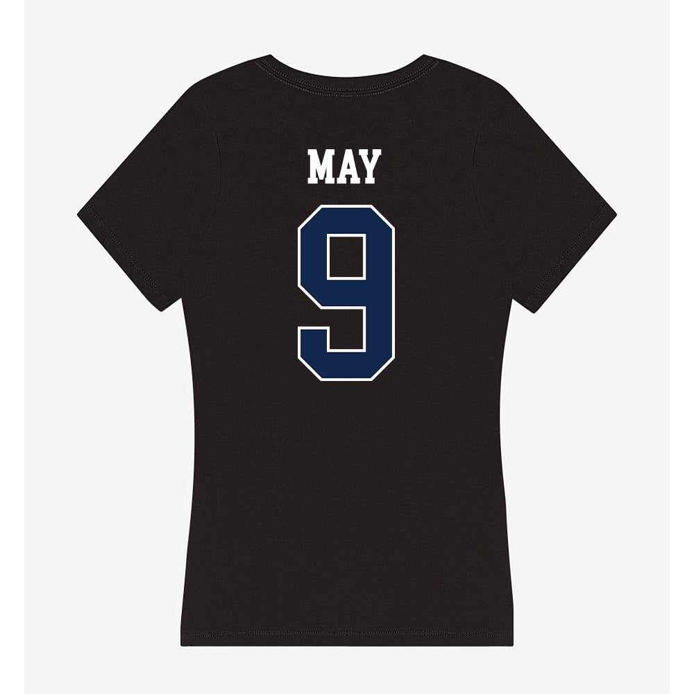Butler - NCAA Women's Soccer : Elise May - Women's V-Neck T-Shirt-1