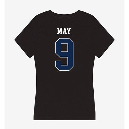 Butler - NCAA Women's Soccer : Elise May - Women's V-Neck T-Shirt-1