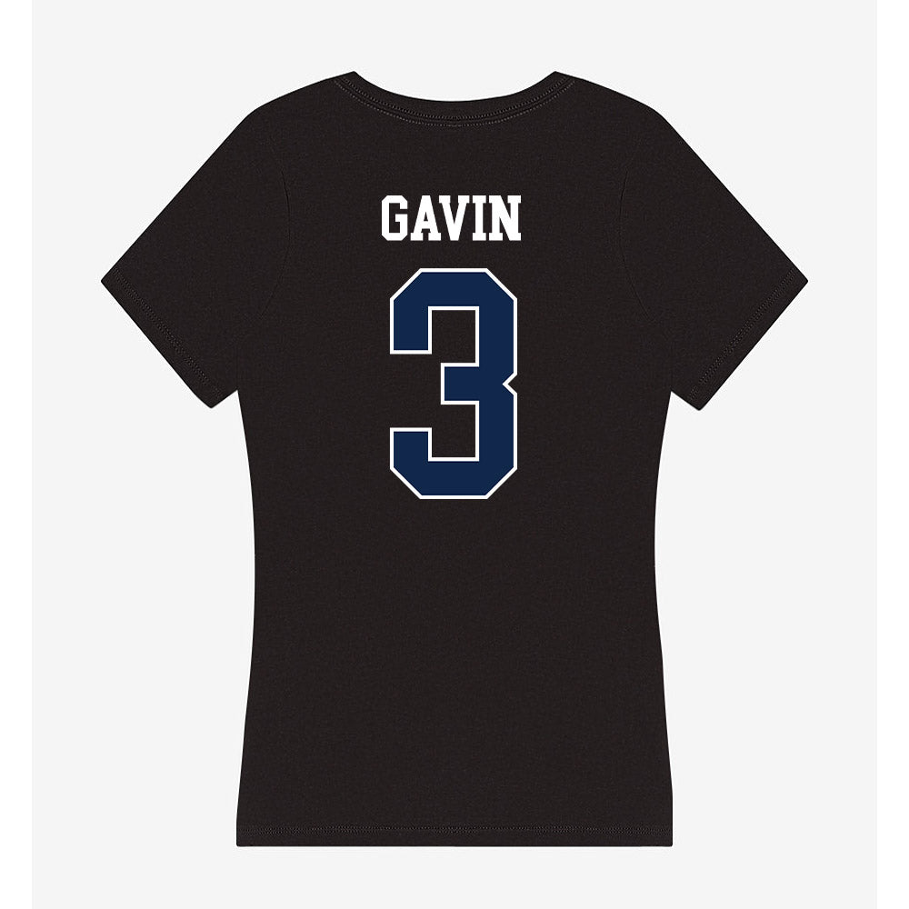 Butler - NCAA Baseball : Danny Gavin - Women's V-Neck T-Shirt-1