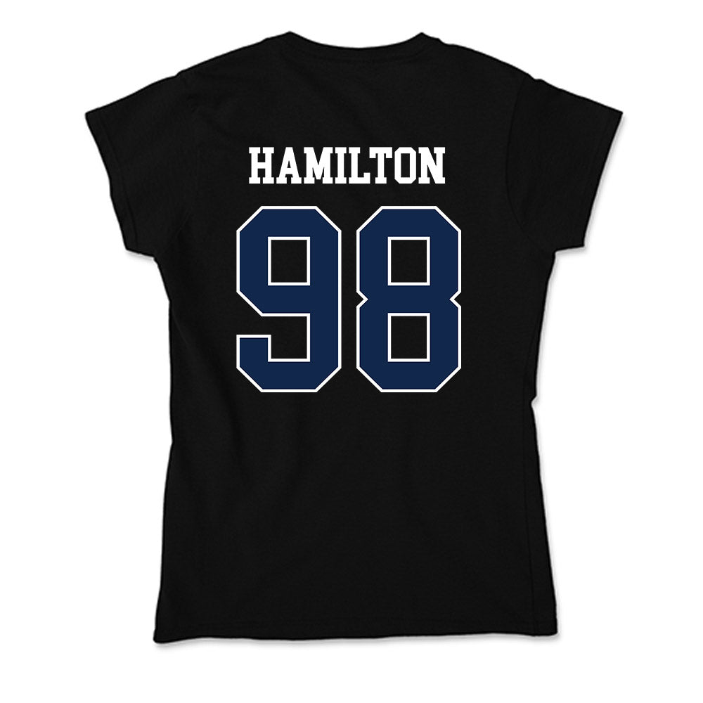 Butler - NCAA Football : Saladin Hamilton - Soft Style Women’s T-Shirt-1