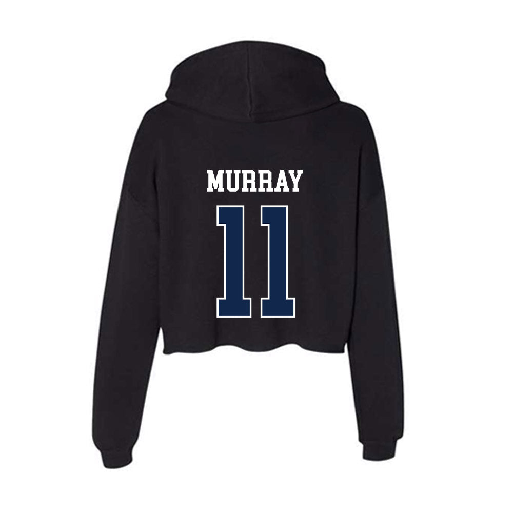 Butler - NCAA Softball : Kate Murray - Women's Crop Fleece Hoodie-1