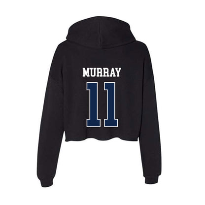 Butler - NCAA Softball : Kate Murray - Women's Crop Fleece Hoodie-1