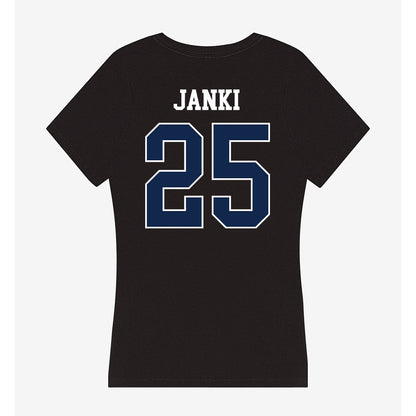 BU - NCAA Football : Beck Janki - Women's V-Neck T-Shirt-1