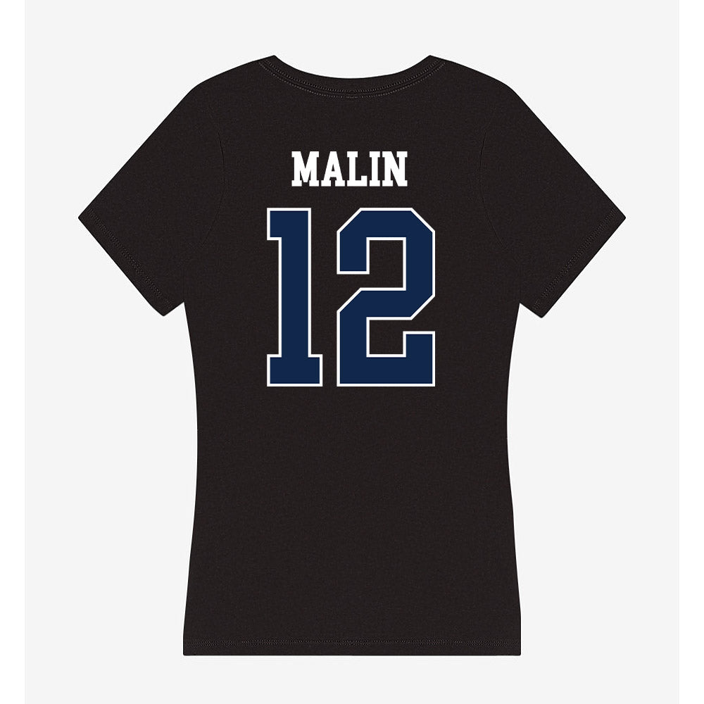 Butler - NCAA Women's Soccer : Kate Malin - Women's V-Neck T-Shirt-1