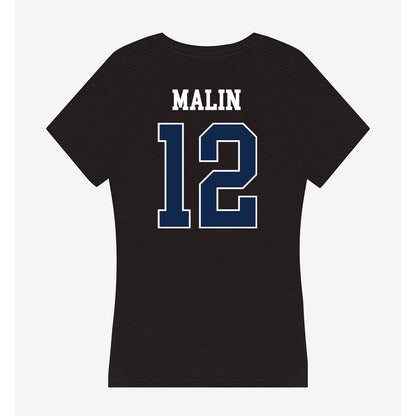 Butler - NCAA Women's Soccer : Kate Malin - Women's V-Neck T-Shirt-1