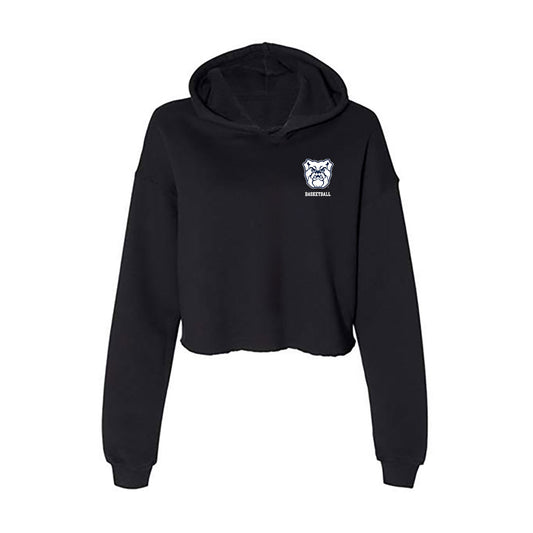 Butler - NCAA Women's Basketball : Lili Krasovec - Women's Crop Fleece Hooded Sweatshirt-0