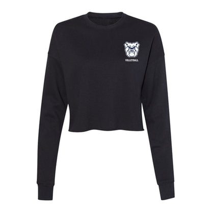 Butler - NCAA Women's Volleyball : Lucy Gray - Women's Cropped Crew Fleece-0