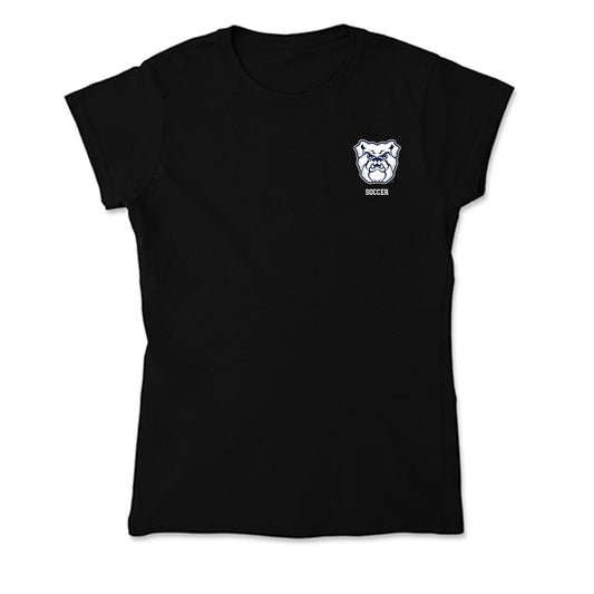 Butler - NCAA Women's Soccer : Sarah Monnin - Soft Style Women’s T-Shirt-0