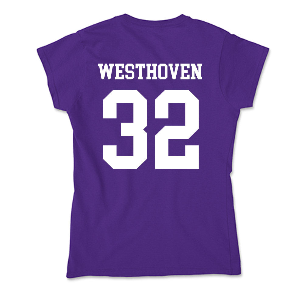 North Alabama - NCAA Softball : Haley Westhoven - Soft Style Women’s T-Shirt-1