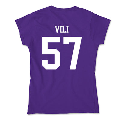 North Alabama - NCAA Football : Fred Vili - Soft Style Women’s T-Shirt-1